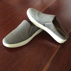 Sofft faux Snake skin sneaker slides